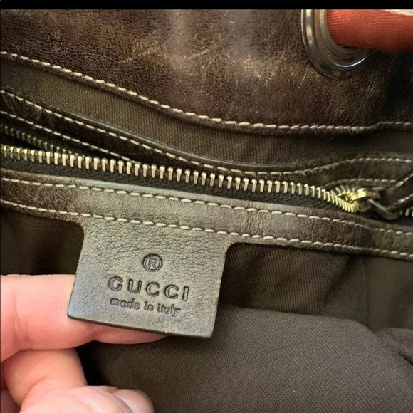 Gucci GG Canvas Positano bag in Beige/Ebony - Picture 3 of 10